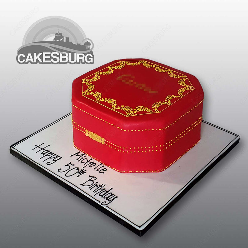 Luxury Jewellery Box Cake