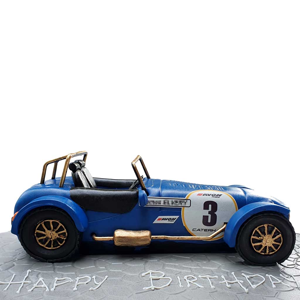 Caterham 7 (seven) Cake - Blue