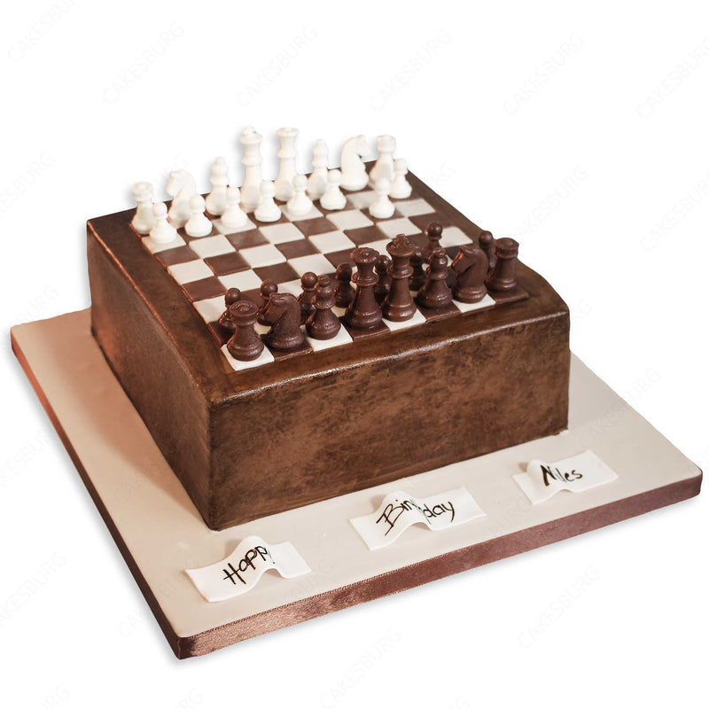Ultimate Chess Board Cake- Order Online Ultimate Chess Board Cake @  Flavoursguru