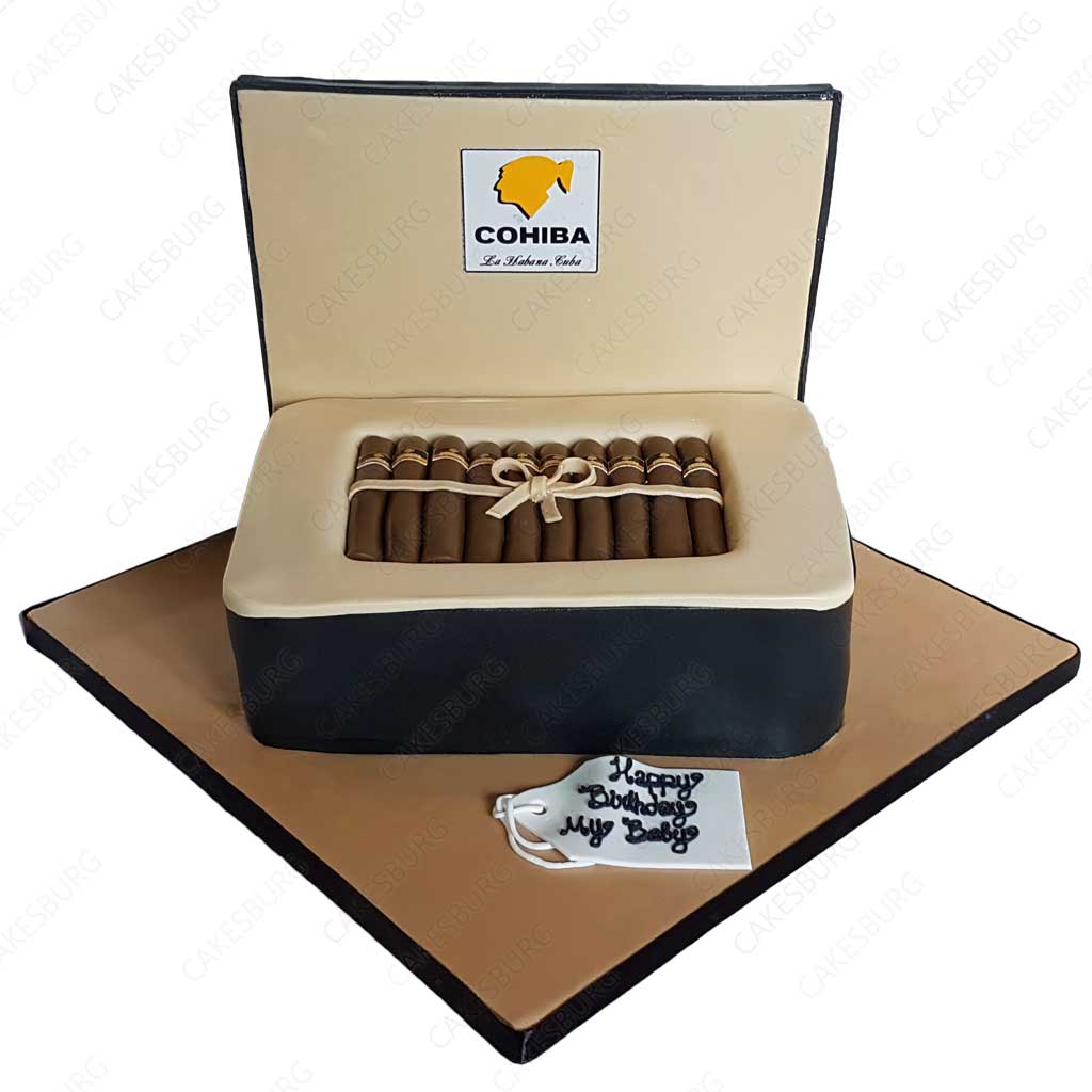 Cohiba Cigar Cake