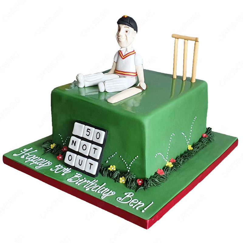 Cricket Cake: Sportsmanship in Every Slice