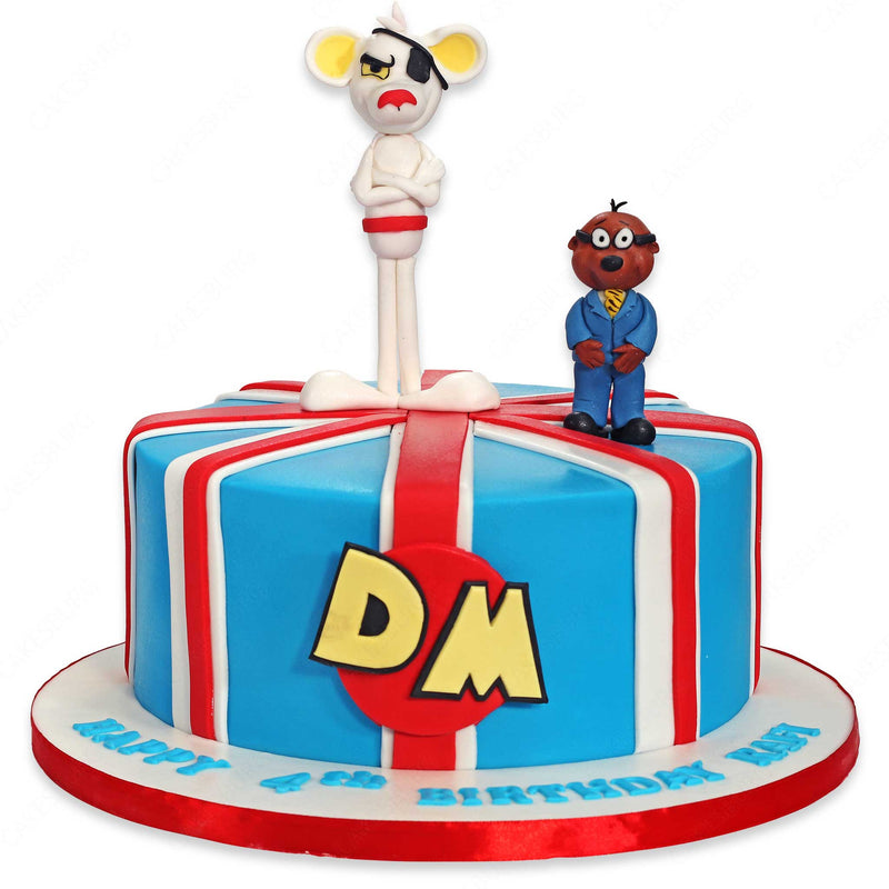 Danger Mouse and Penfold Cake