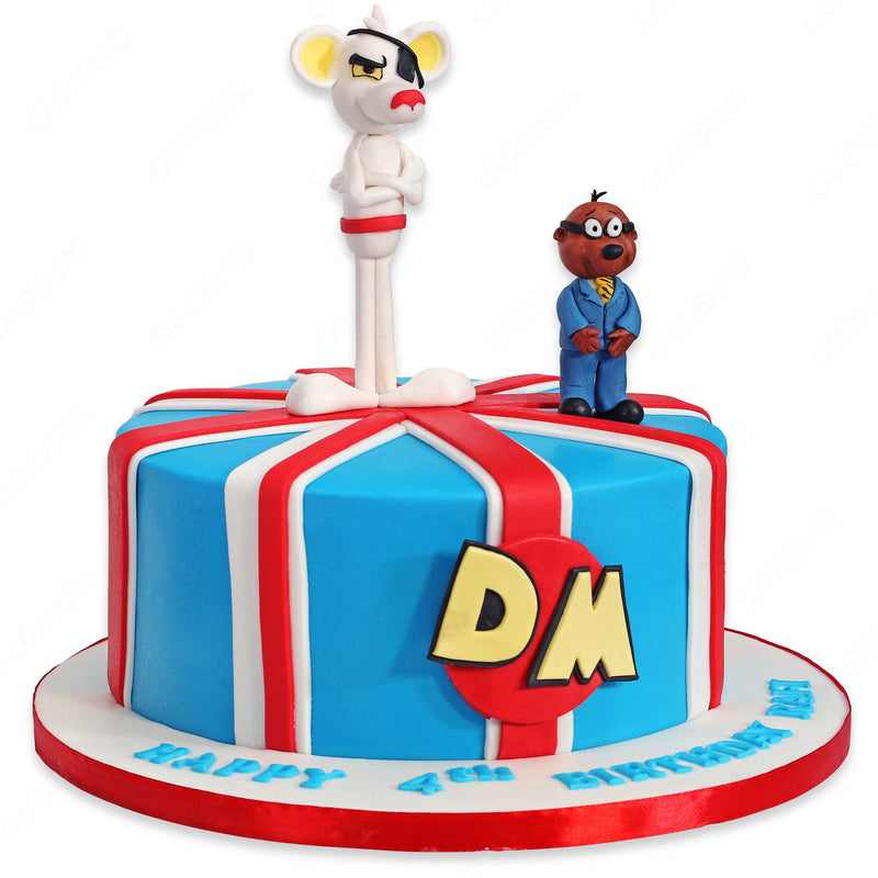 Danger Mouse and Penfold Cake
