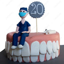 Dentist Teeth Cake