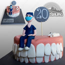 Dentist Teeth Cake