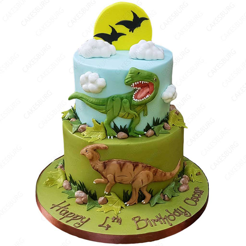 Birthday Cakes for Kids - Dinosaur Cake -