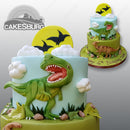 T-Rex Dinosaur Cake