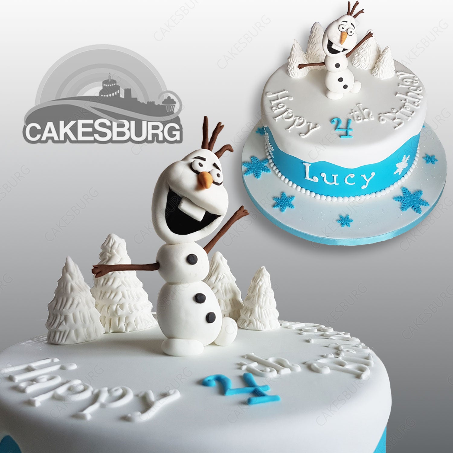 Frozen Olaf Cake #2