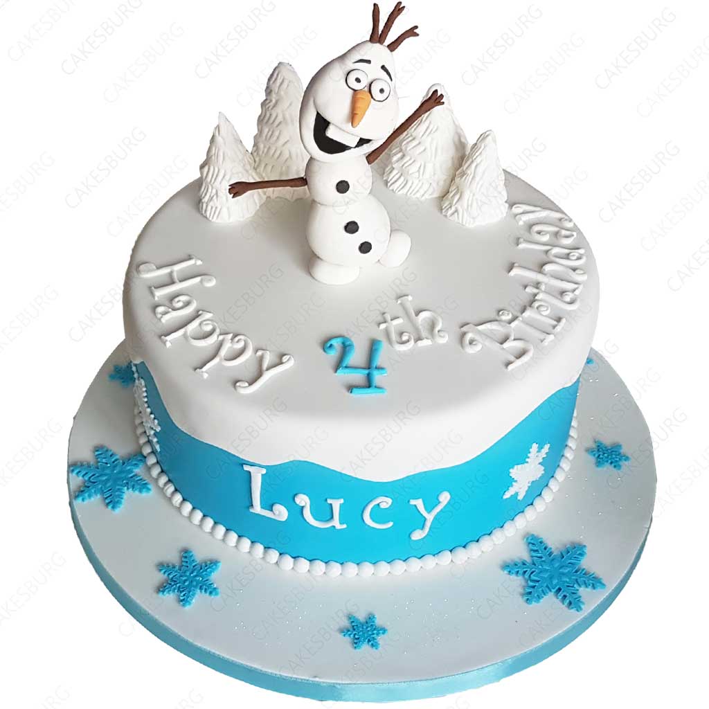 Frozen Olaf Cake #2