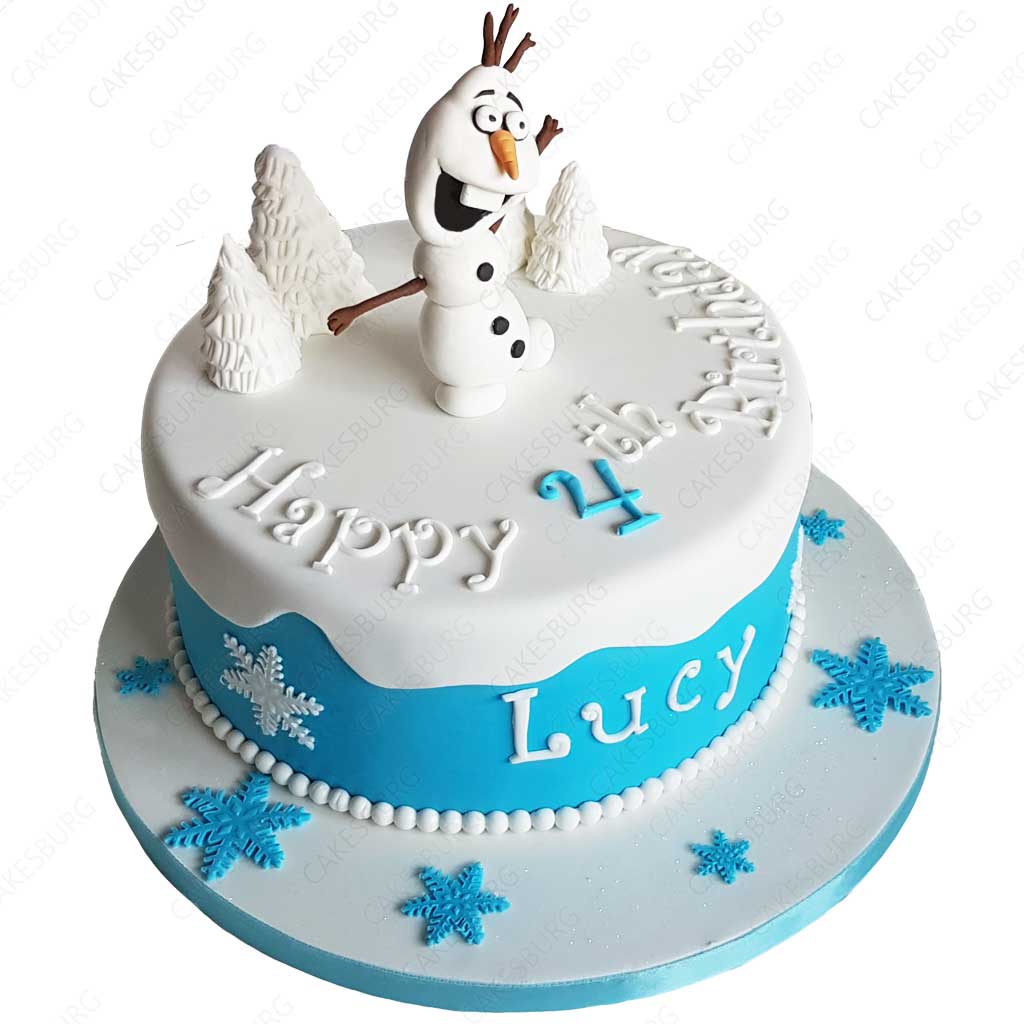 Frozen Olaf Cake #2