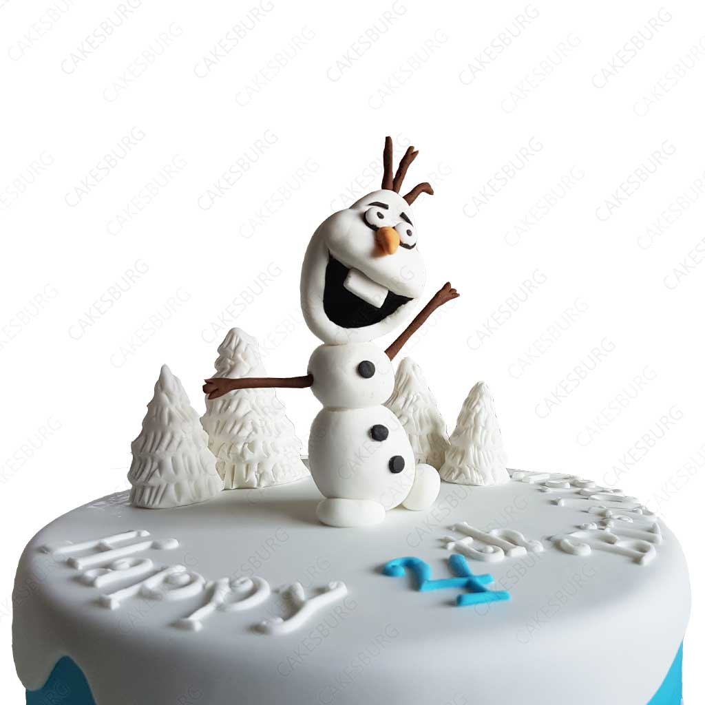 Frozen Olaf Cake #2