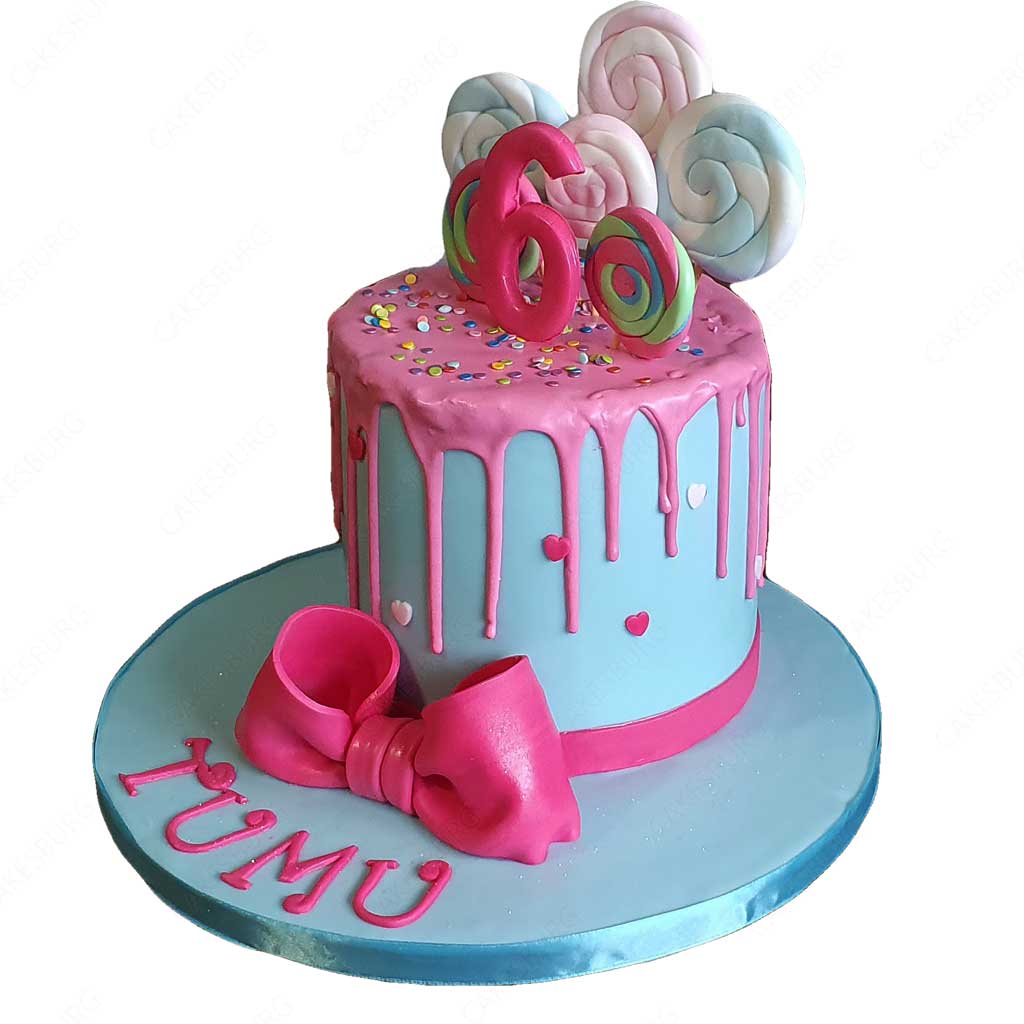 lollipop cake - Decorated Cake by claire cowburn - CakesDecor