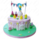 Jemima Puddle Duck & ducklings Cake