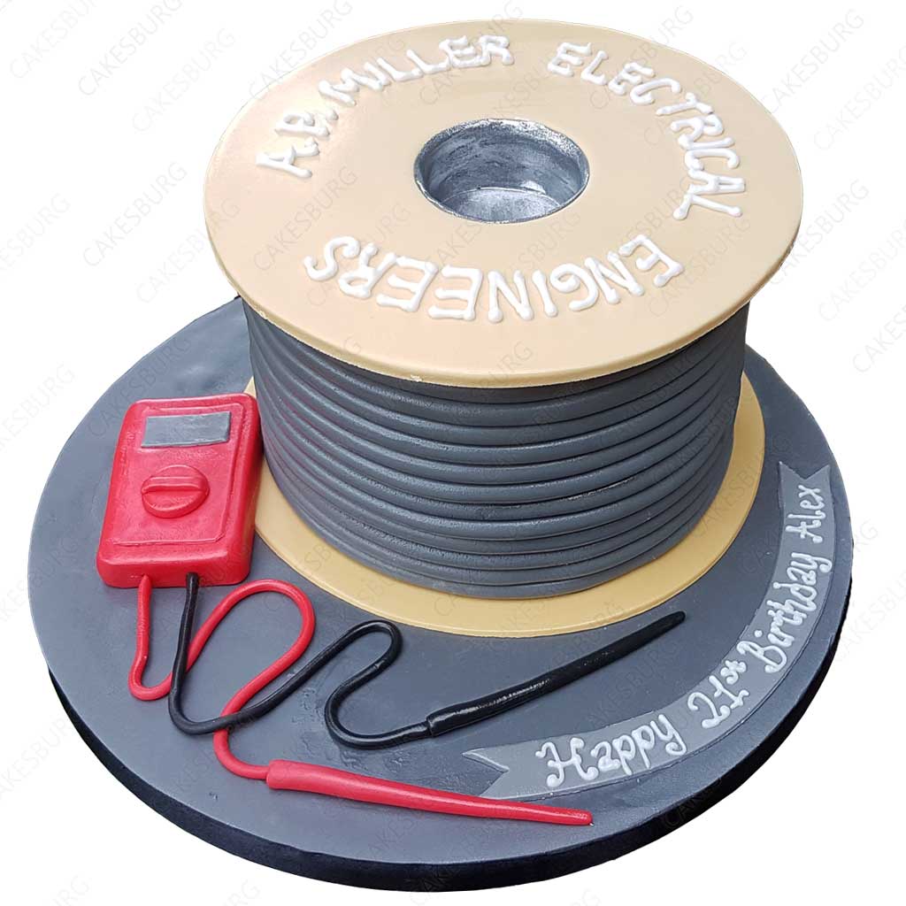 Electrical Engineer Cake | doodles, dabbles, & dreams