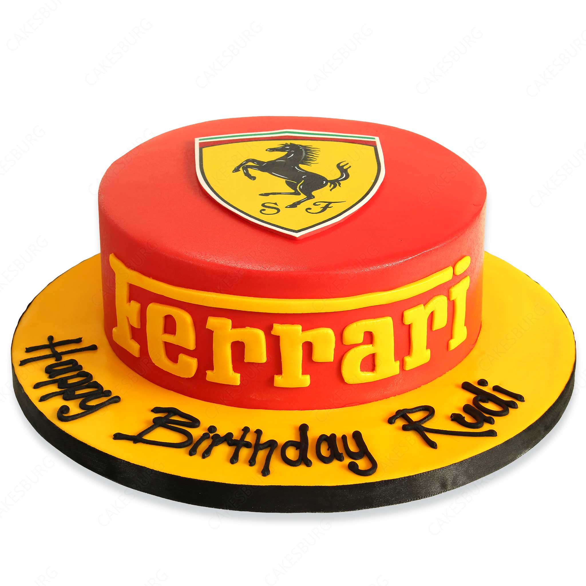 Ferrari Logo Cake