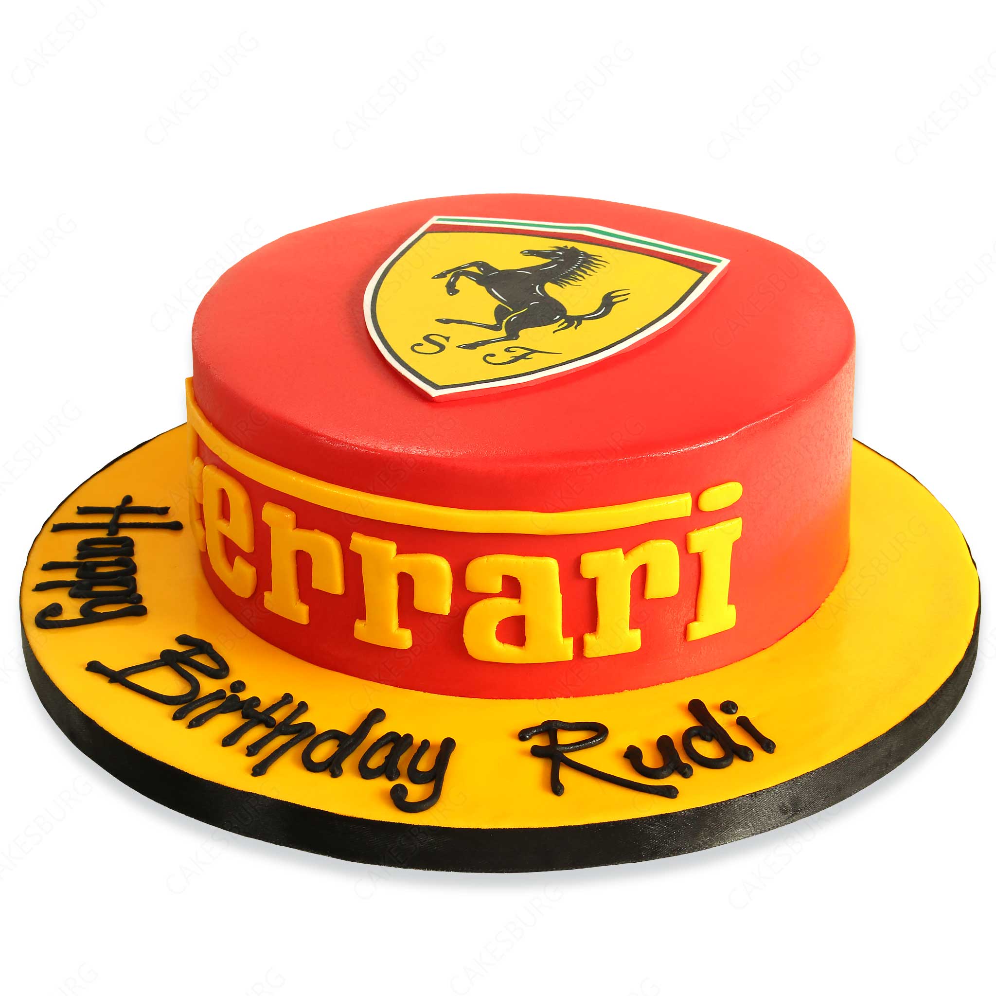 Ferrari Logo Cake