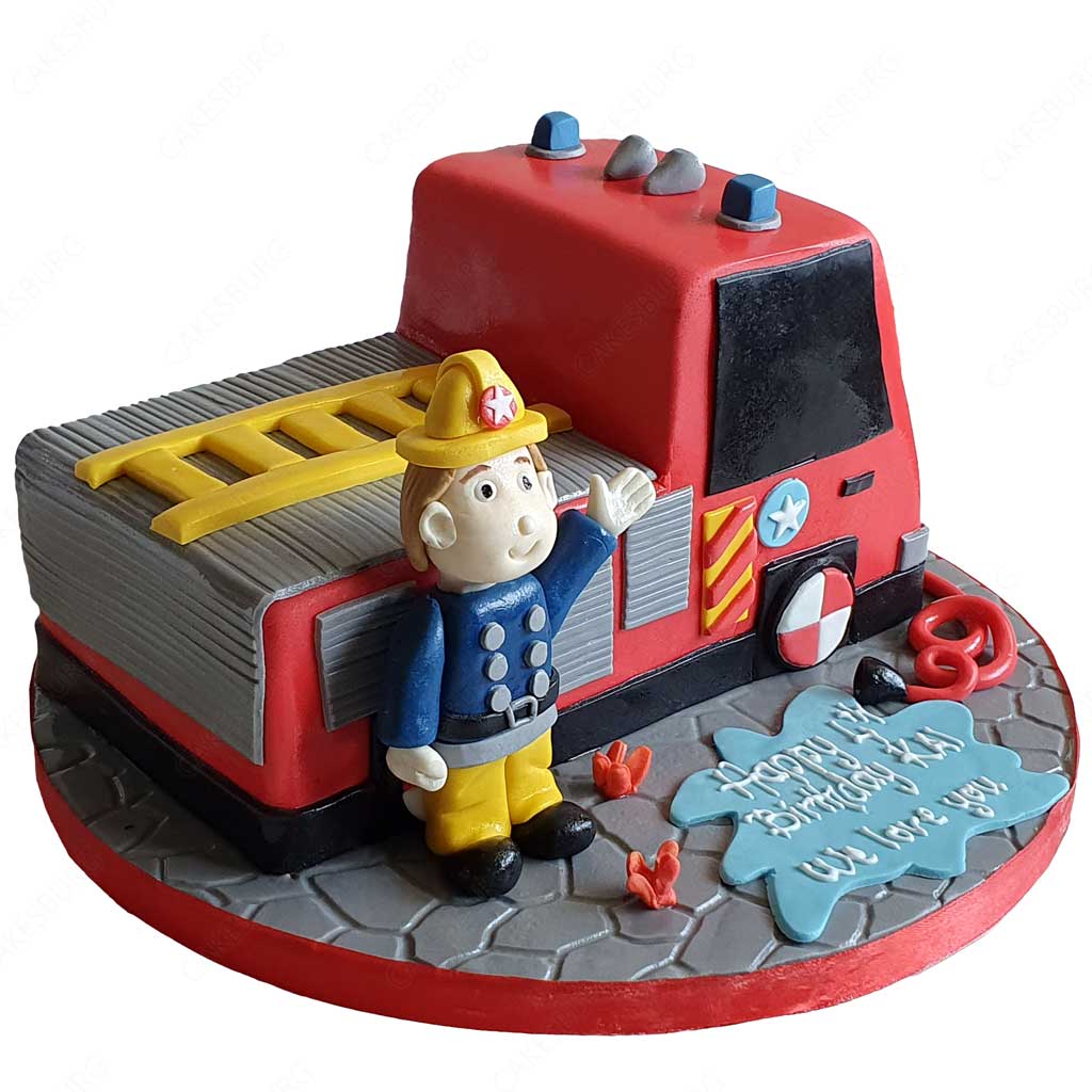 Fire Engine Cake