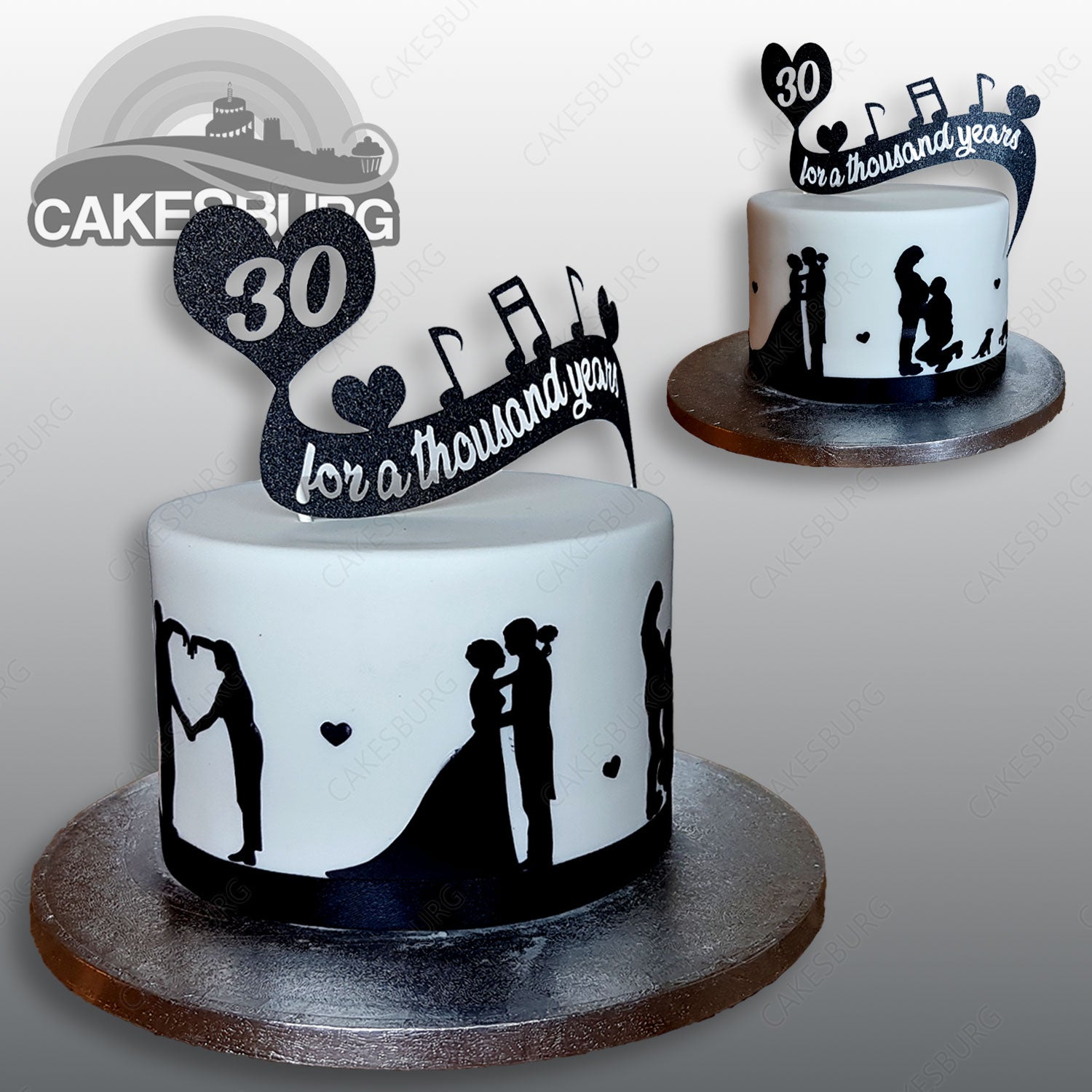 For a Thousand Years Message Cake #1 - [TOP SELLER]