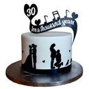 For a Thousand Years Message Cake
