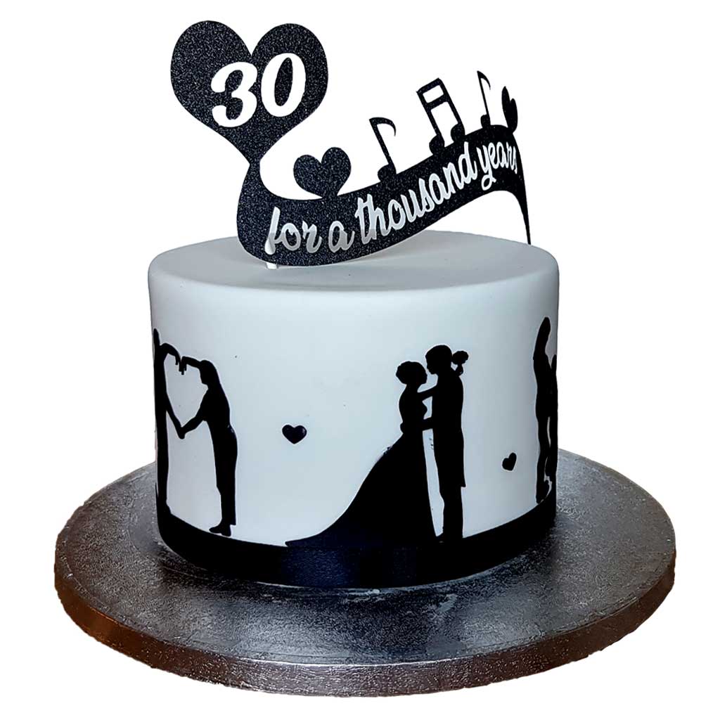 For a Thousand Years Message Cake #1 - [TOP SELLER]