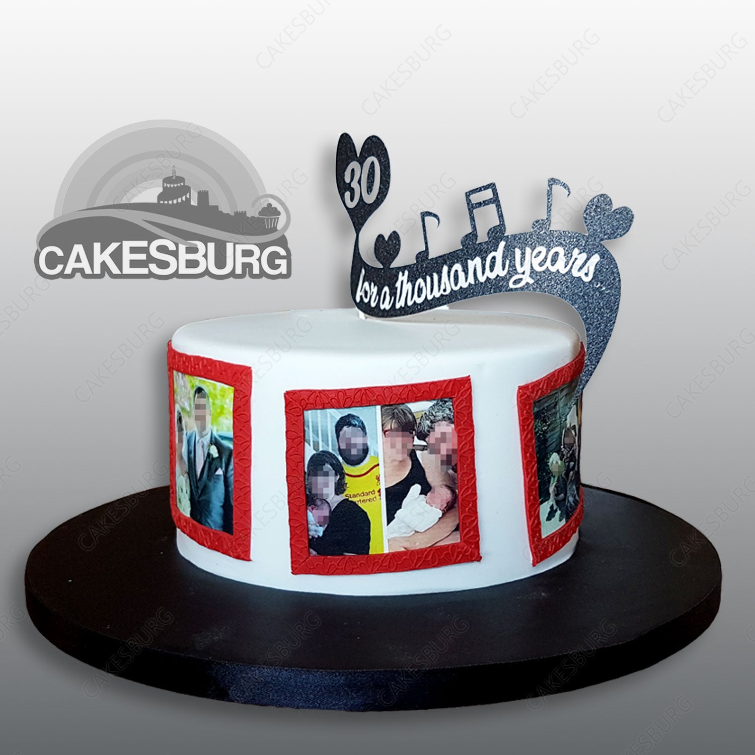 For a Thousand Years Message Cake #2 - [TOP SELLER]