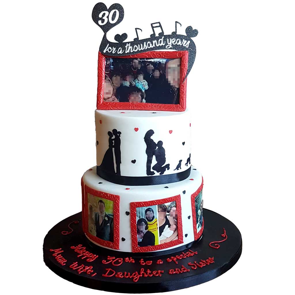For a Thousand Years Message Cake #3