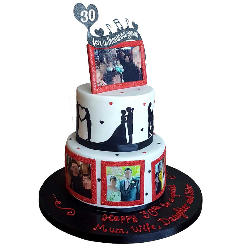 For a Thousand Years Message Cake