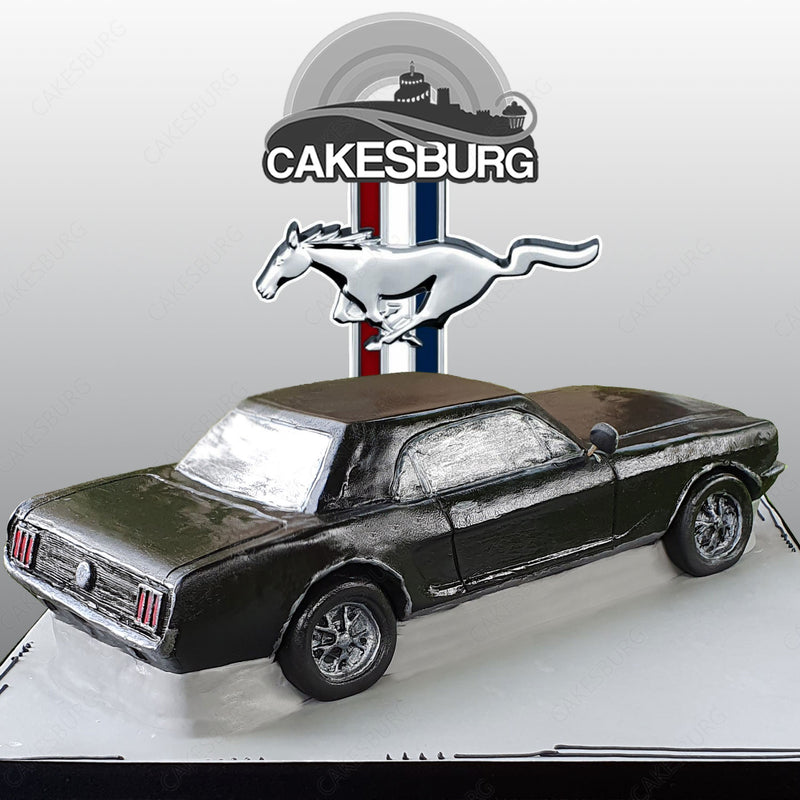 Ford Mustang 1967 Fast Back Cake