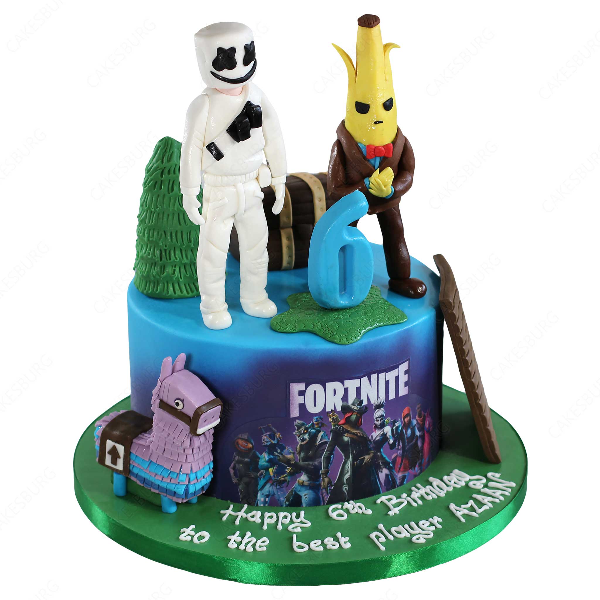Fortnite Drop Cake – At Home With Shay gluten free