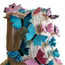 Elegant Baby Gender Reveal Cake