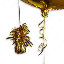 34" Gold - Number 9 - Foil Balloon (HELIUM FILLED)