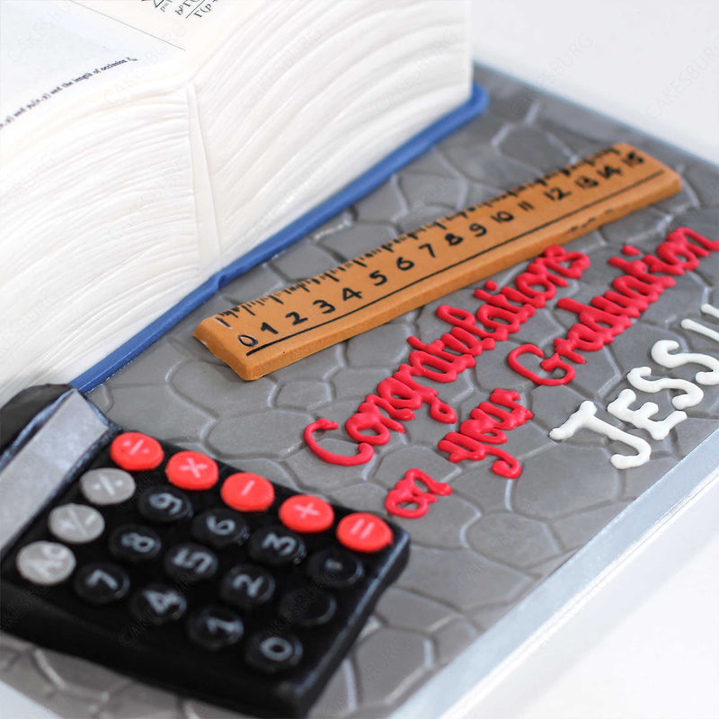 40+ Cute Simple Birthday Cake Ideas : Calculator Inspired Cake