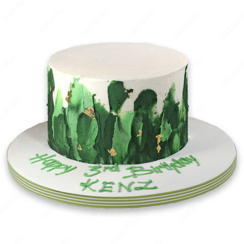 Order Sumptuous Green Cake Online, Price Rs.1299 | FlowerAura