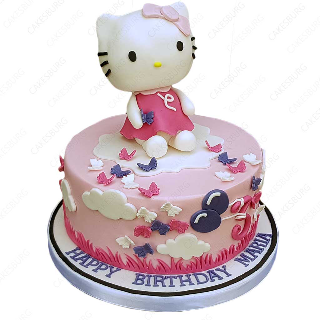 Hello Kitty Edible Print Cake 1.5Kg - Wishque | Sri Lanka's Premium Online  Shop! Send Gifts to Sri Lanka