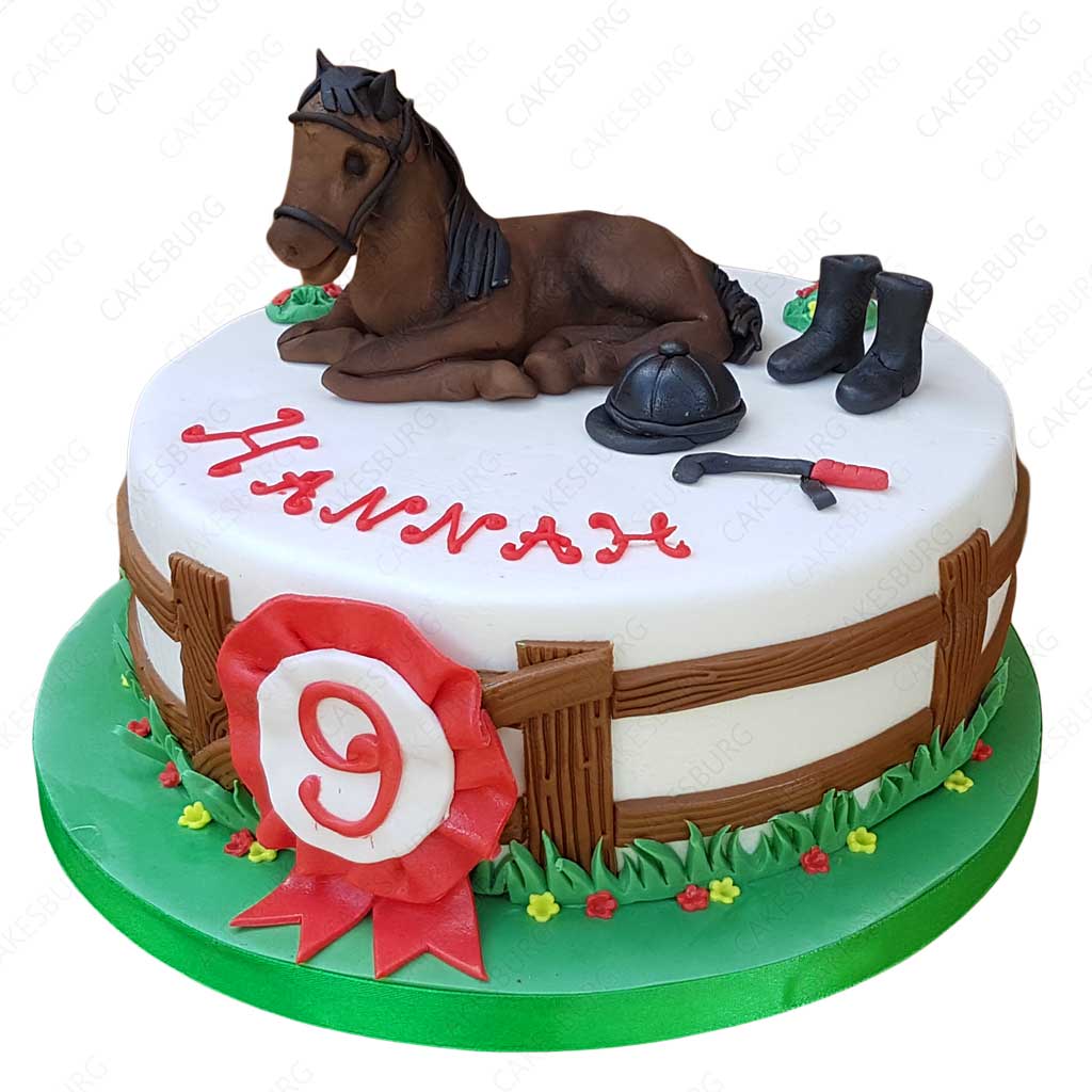 Horse Rider Cake #2