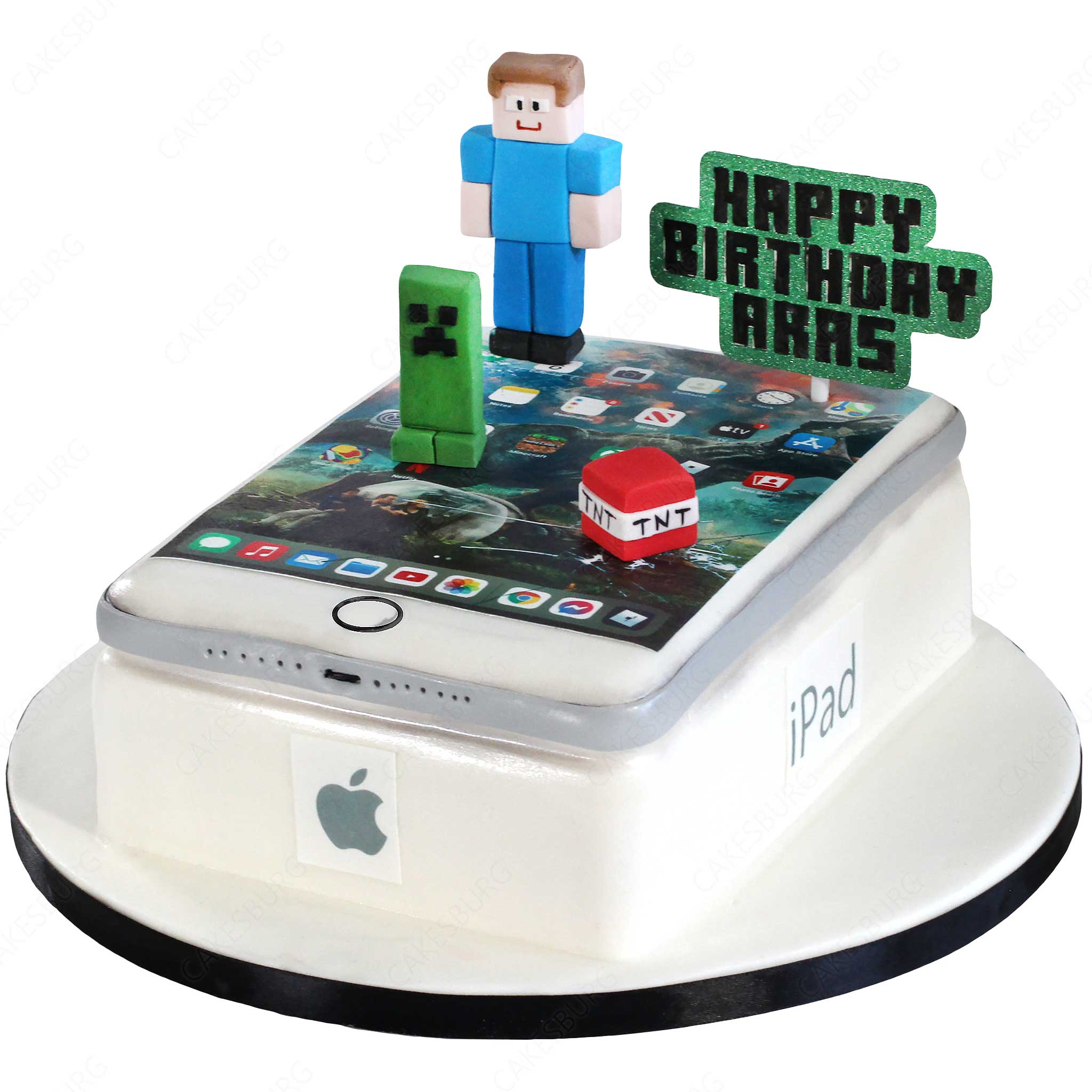 Apple birthday cake ! | Apple birthday, Apple products, Themed cakes