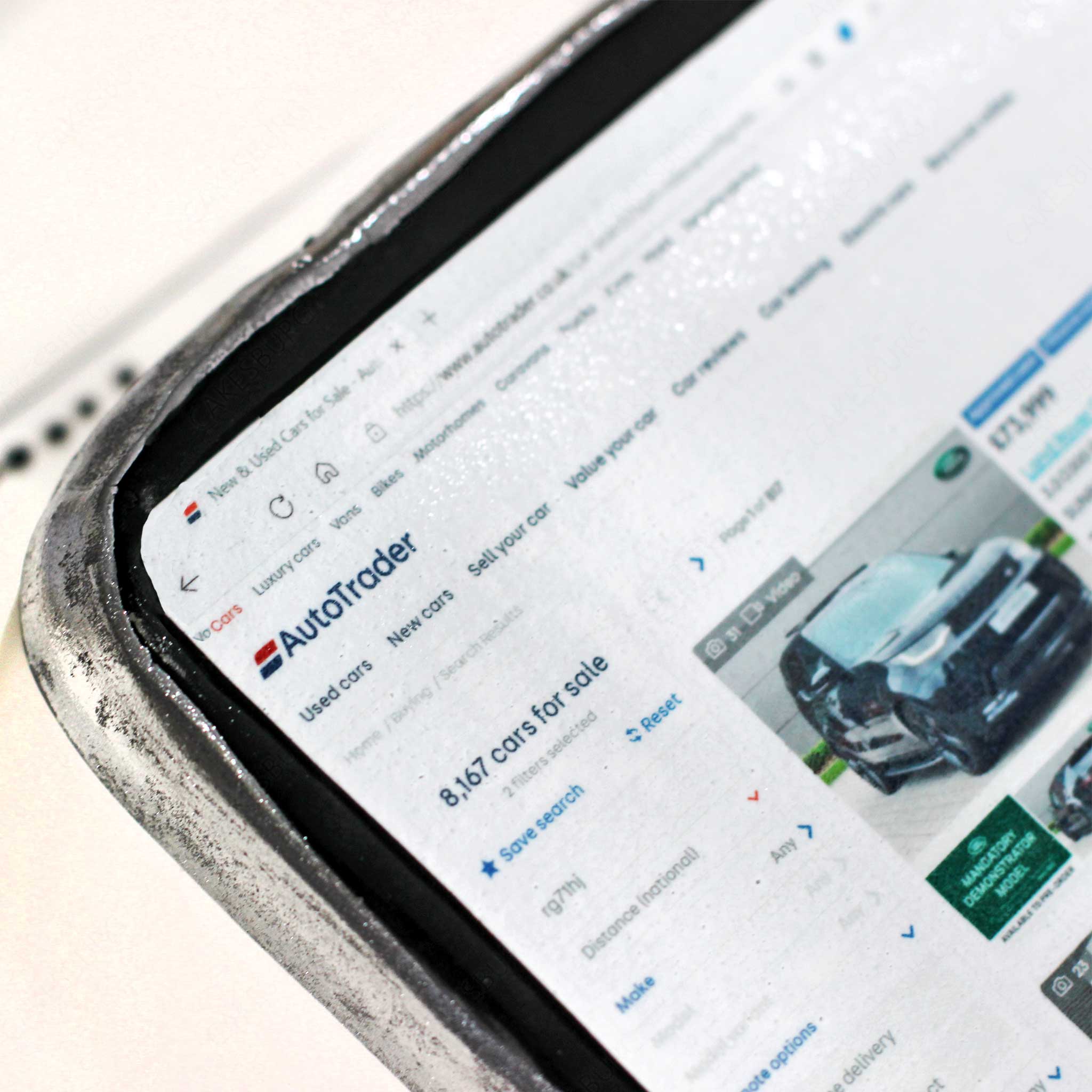 Personalised iPad / iPhone Screenshot Cake