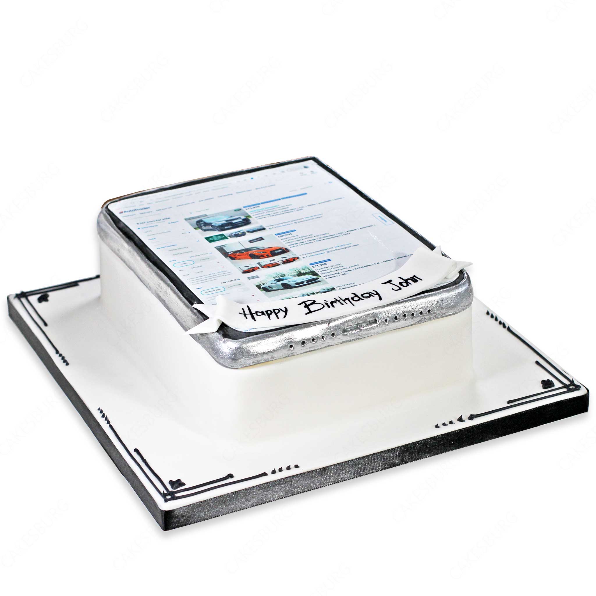 Personalised iPad / iPhone Screenshot Cake