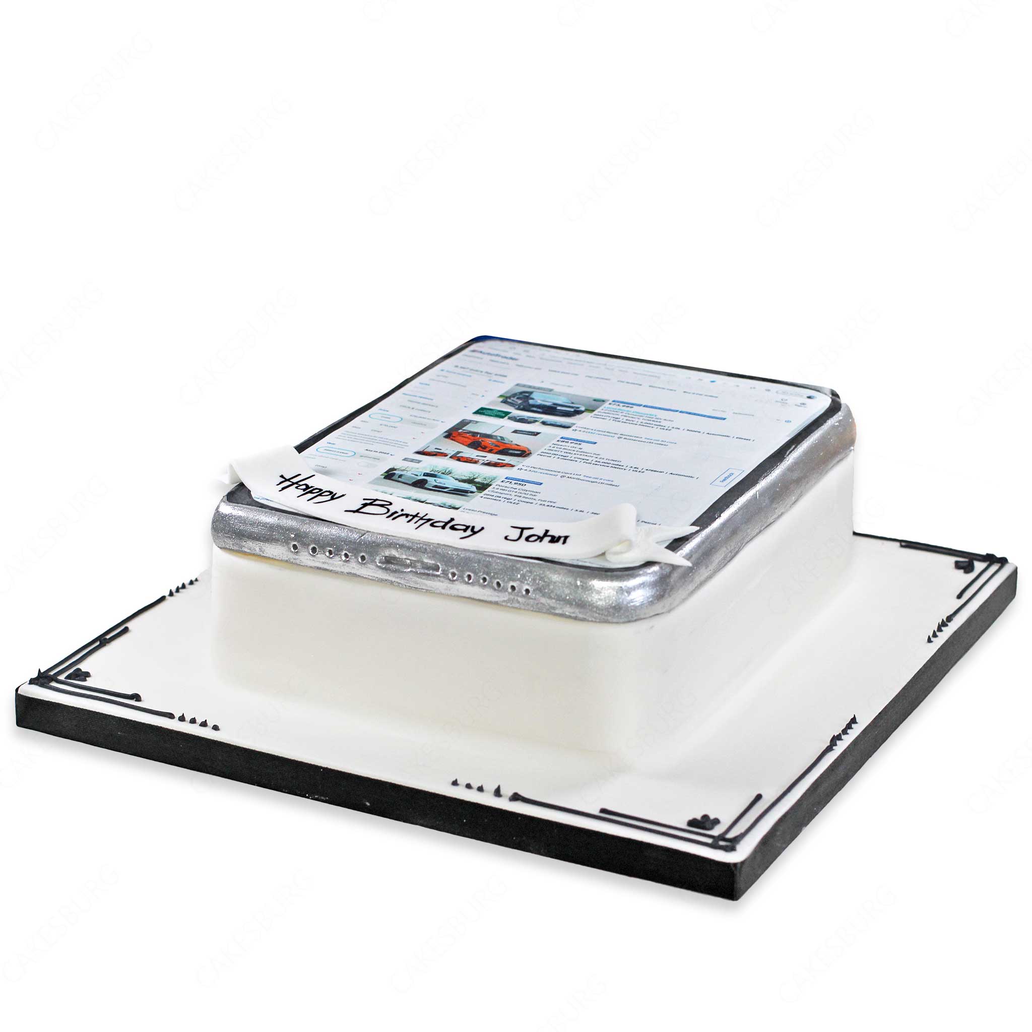 Personalised iPad / iPhone Screenshot Cake