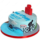 Ironman Triathlon Cake