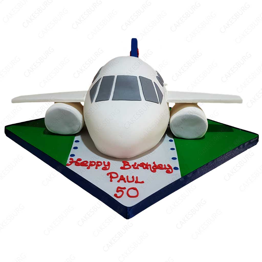 Jumbo Plane Cake