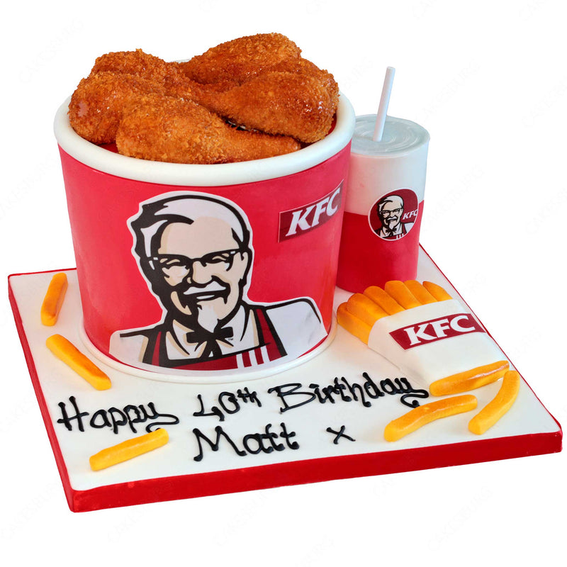 Throwback to our KFC chicken bucket cake 🍗 for @mayiduosg 's birthday 🥳 |  Instagram