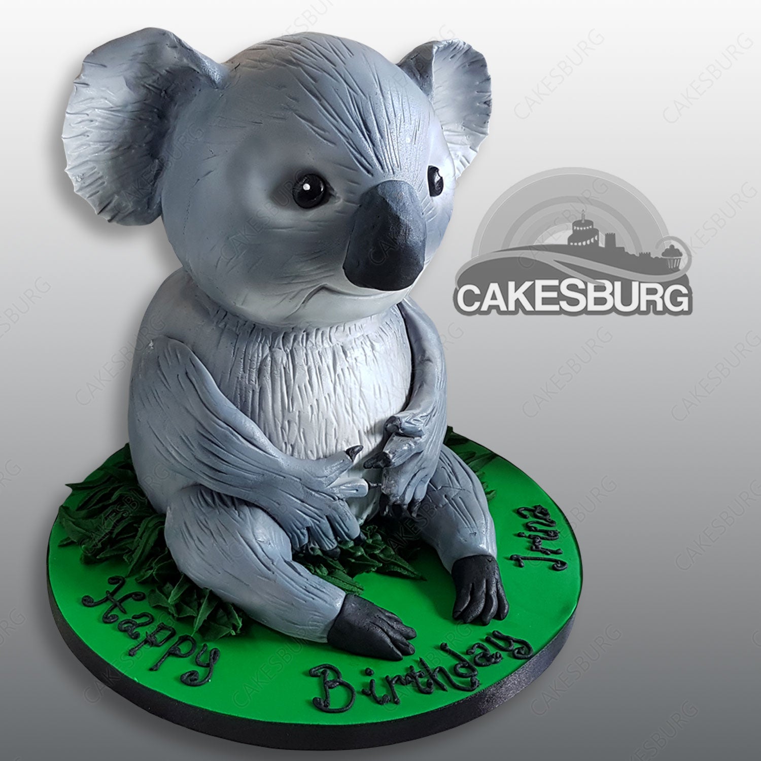Koala and Baby Cake Tutorial! - YouTube