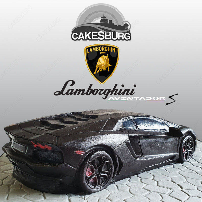 Lamborghini Aventador Cake