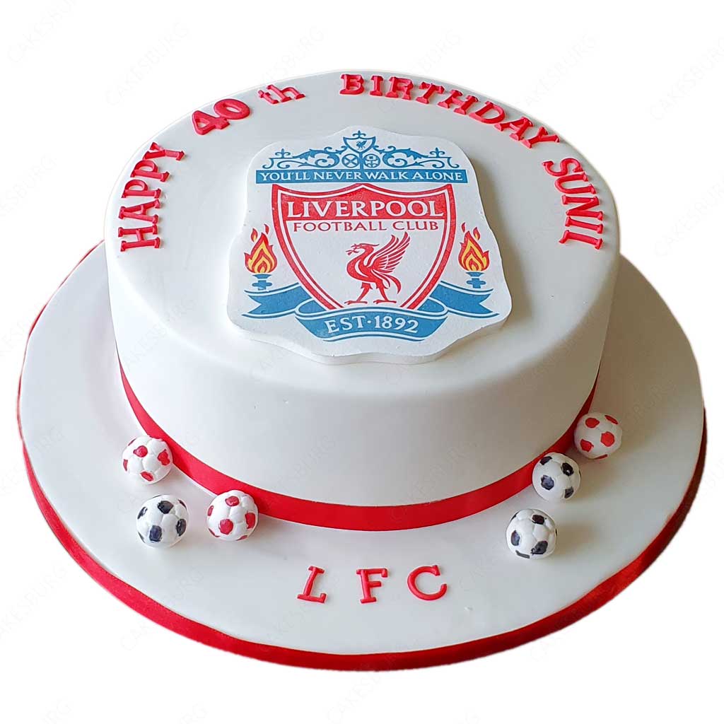 Liverpool Football Cake
