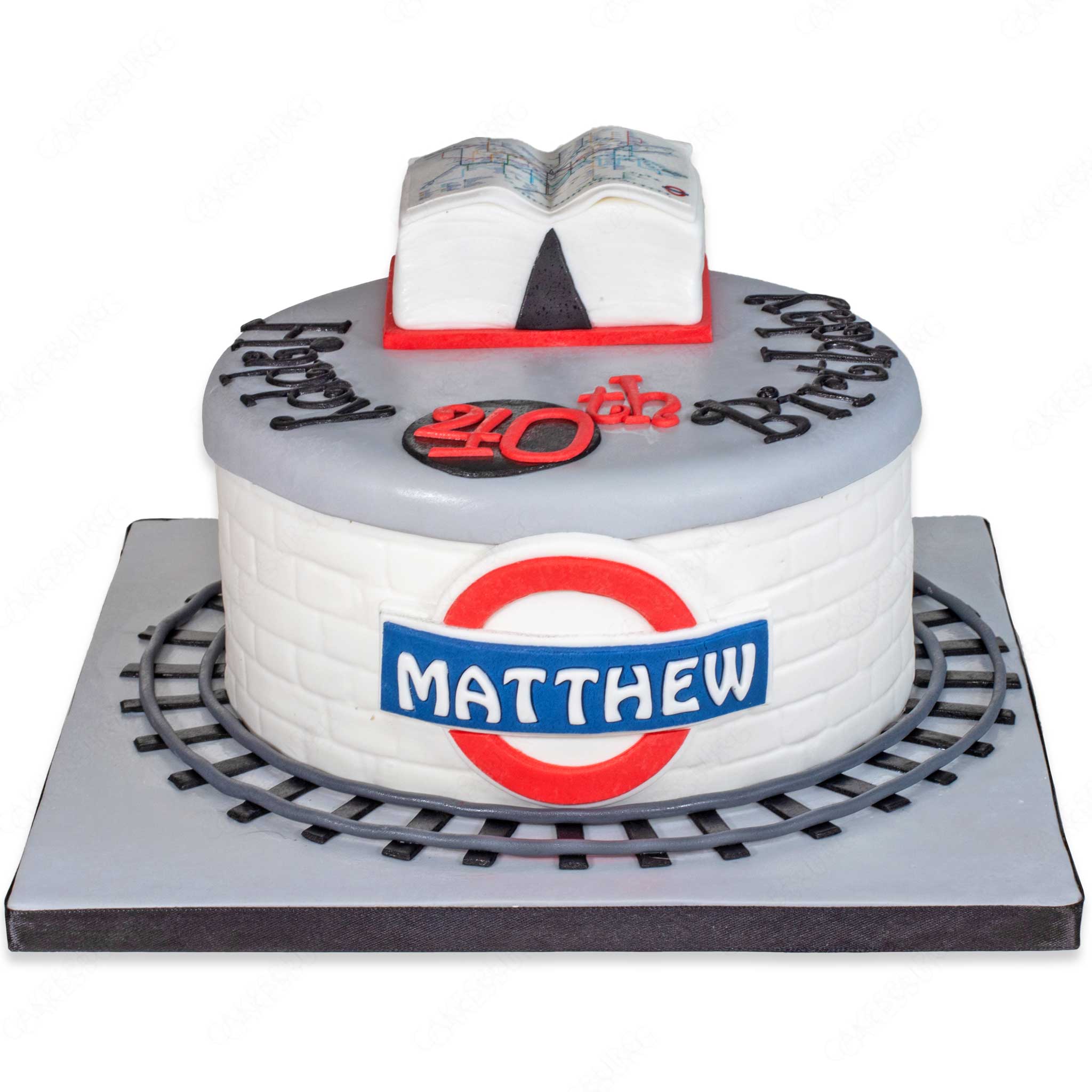 London Underground Cake
