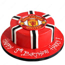 Manchester United Football Cake