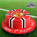 Manchester United Football Cake
