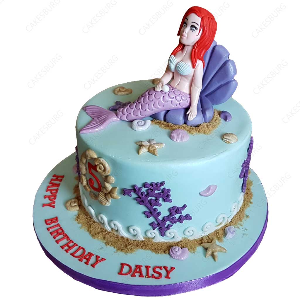 Princess Ariel Birthday Cake