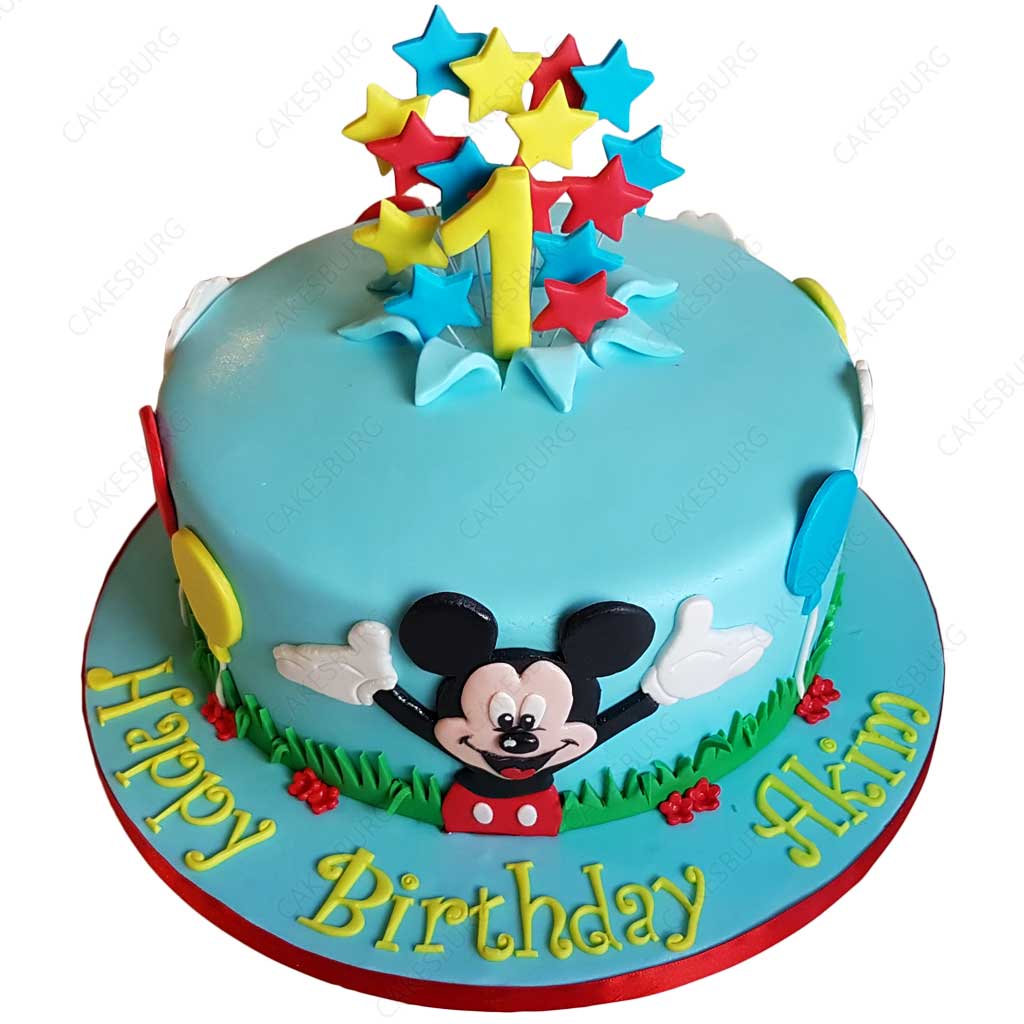 Mickey Mouse Cake #1